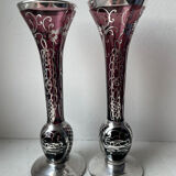 Pair of soliflorous vases