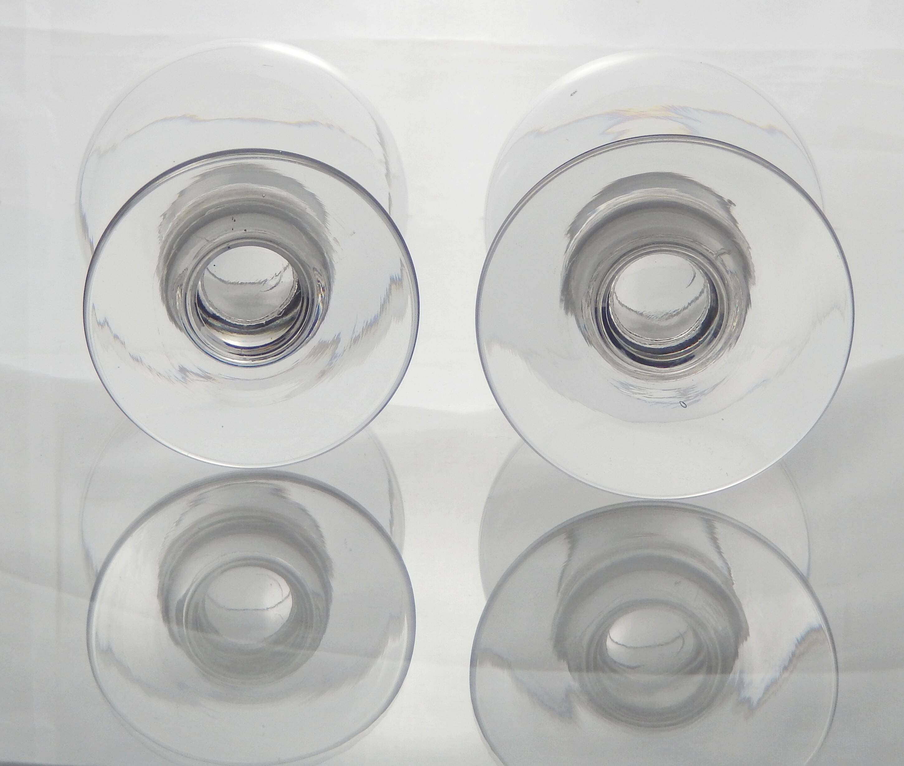 Verres à liqueur ancien. Lot de 2 pièces