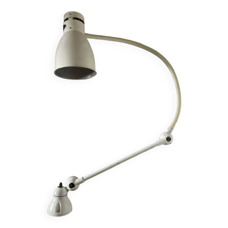 Jielde 2-arm lamp with 1 flexible arm + diffuser