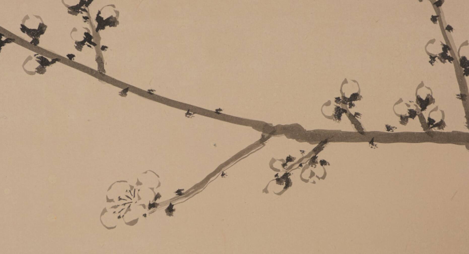 Beautiful Japanese Folding Screen / Byôbu, Six Panels, Taisho / Early 20th Century