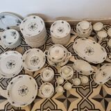 Table service of 108 pieces, Limoges porcelain, Sofafils