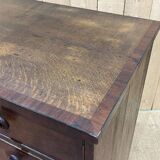 Commode anglaise du XIXème en chêne