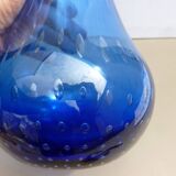 Blue bubble vase.
