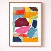 Collage on paper