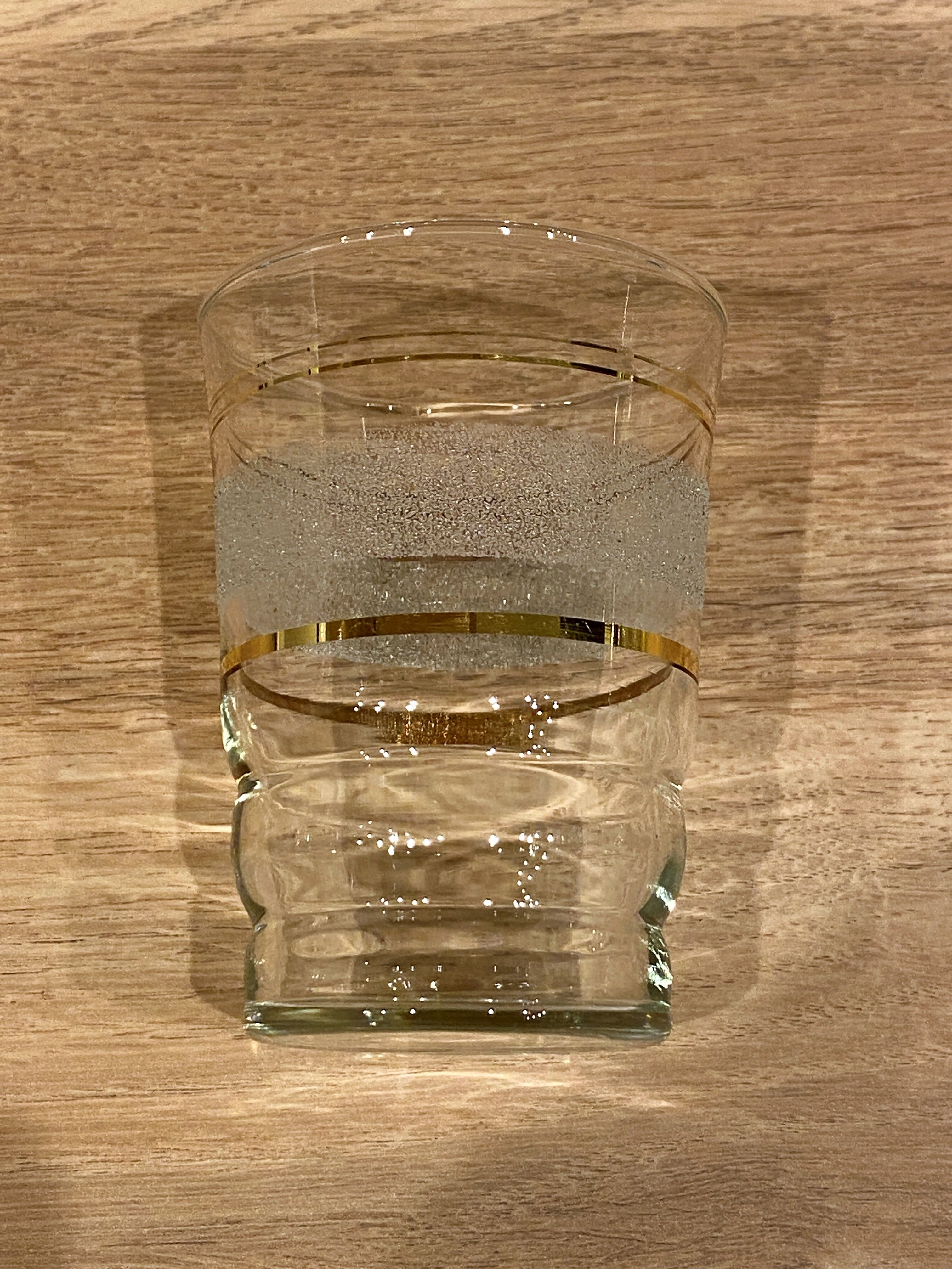 Set of 5 granite cup water glasses