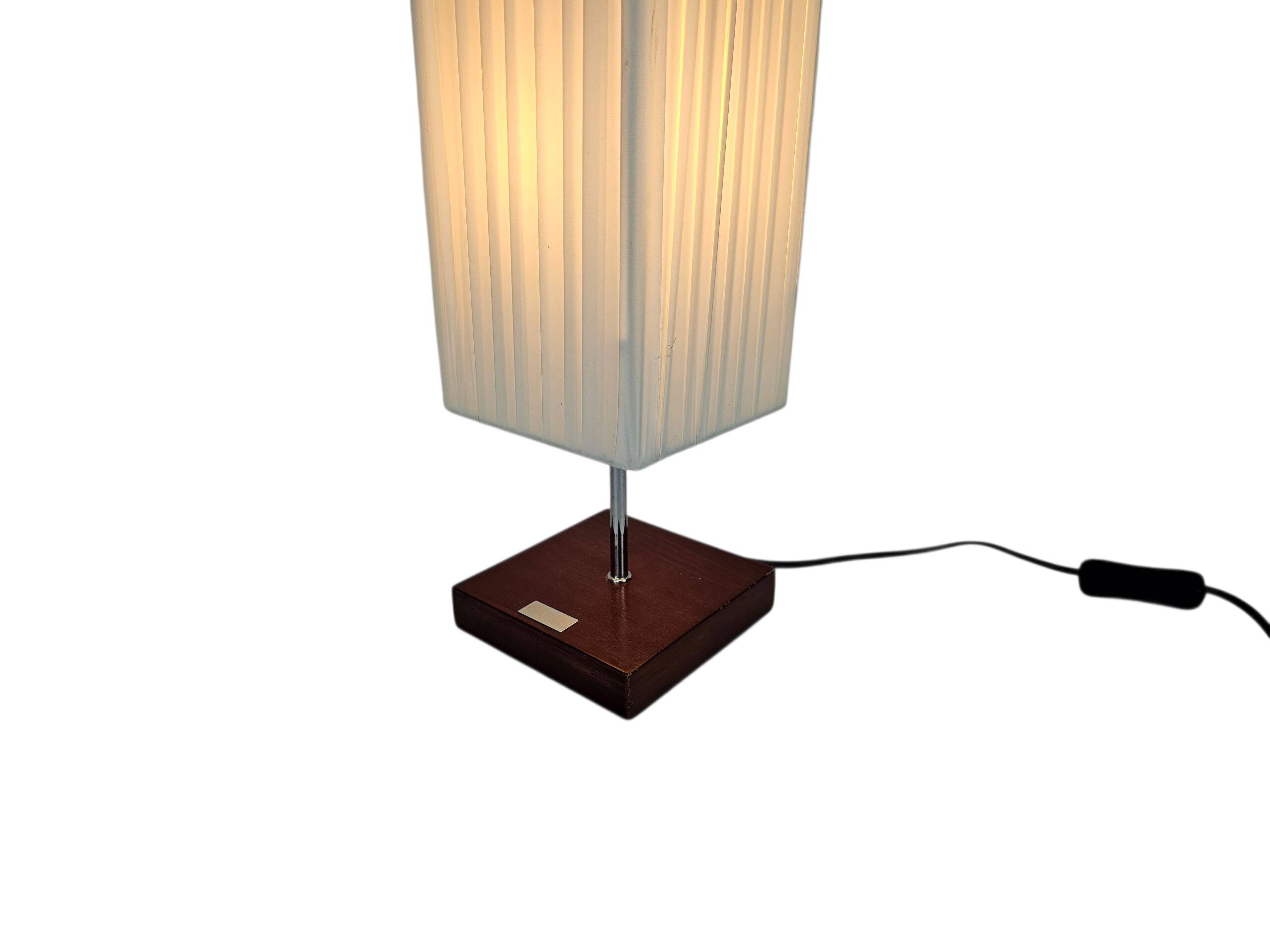 Boxford Holland - Jan des Bouvrie - table lamp - teak - 80's