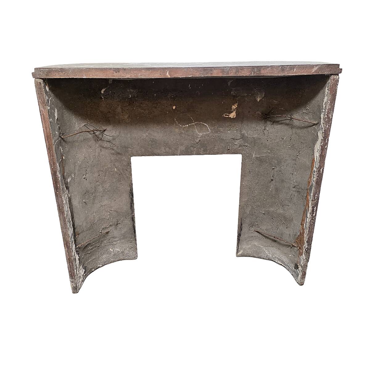 French Art Deco Faux Marble Mantelpiece, from the 1920/30s