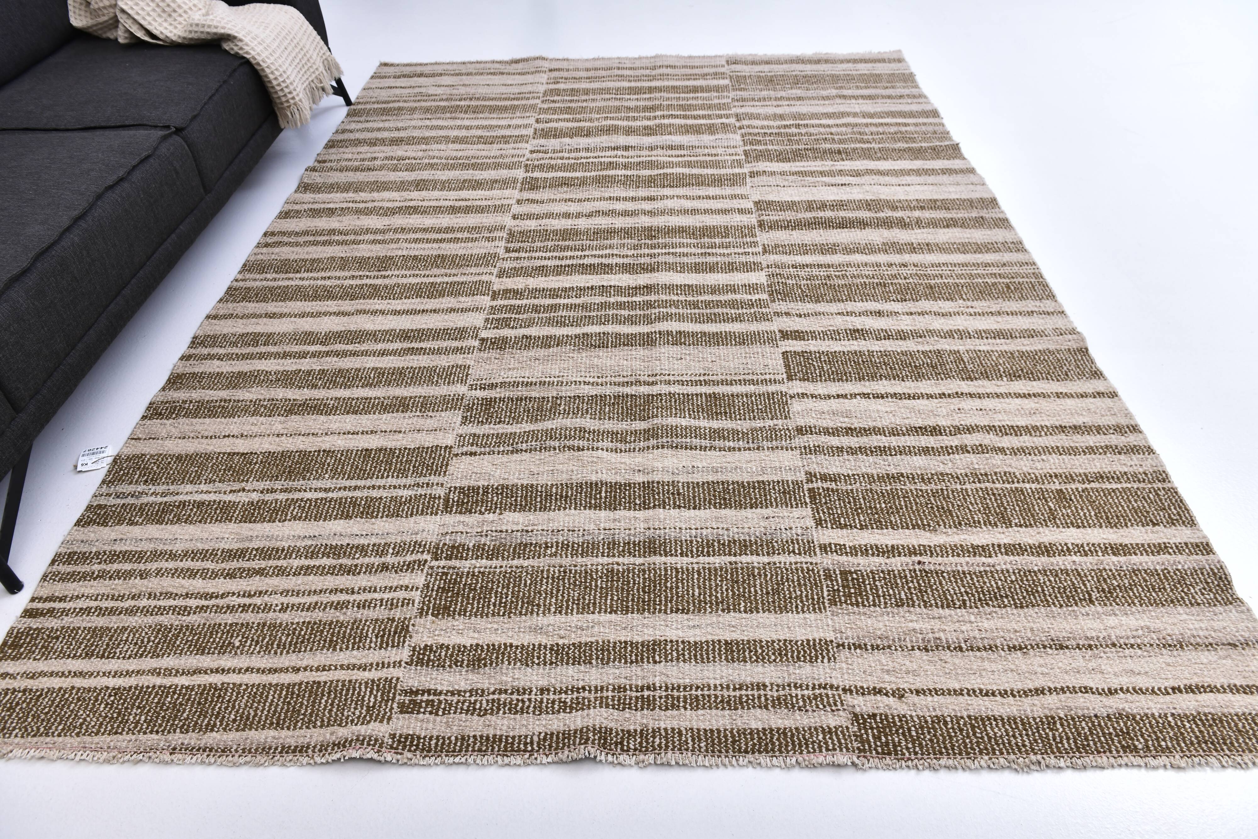 300x217cm  cream Saffran kilim carpet, large wool kilim rug, scandinavian