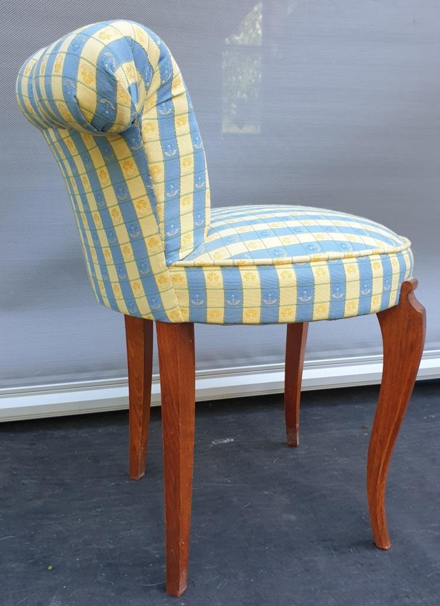 Chaise tapissier de coiffeuse de chambre 1940