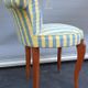 Bedroom hairdresser upholstery chair 1940