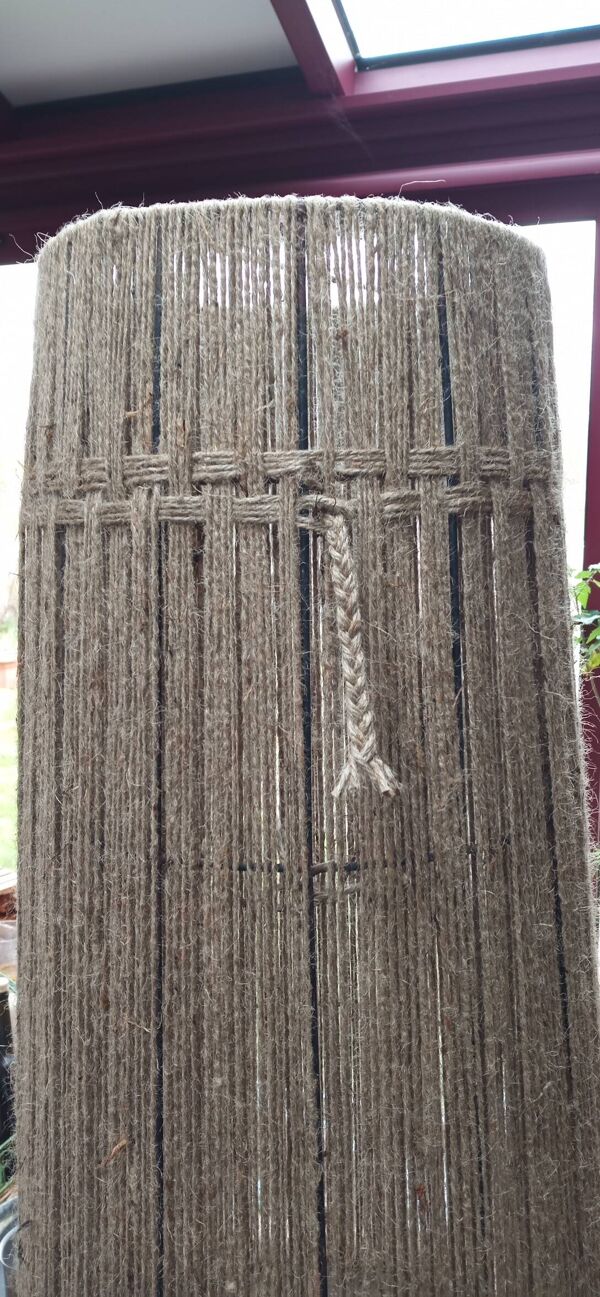 Lampe en jute 74 cm