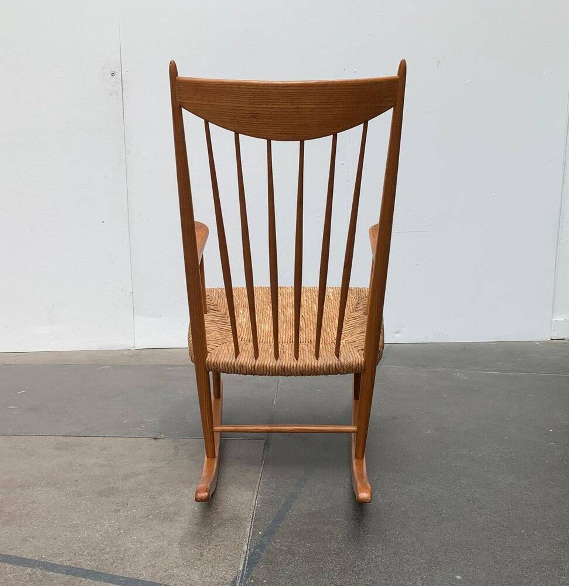 Mid-century Danish rocking chair