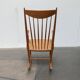 Mid-century Danish rocking chair