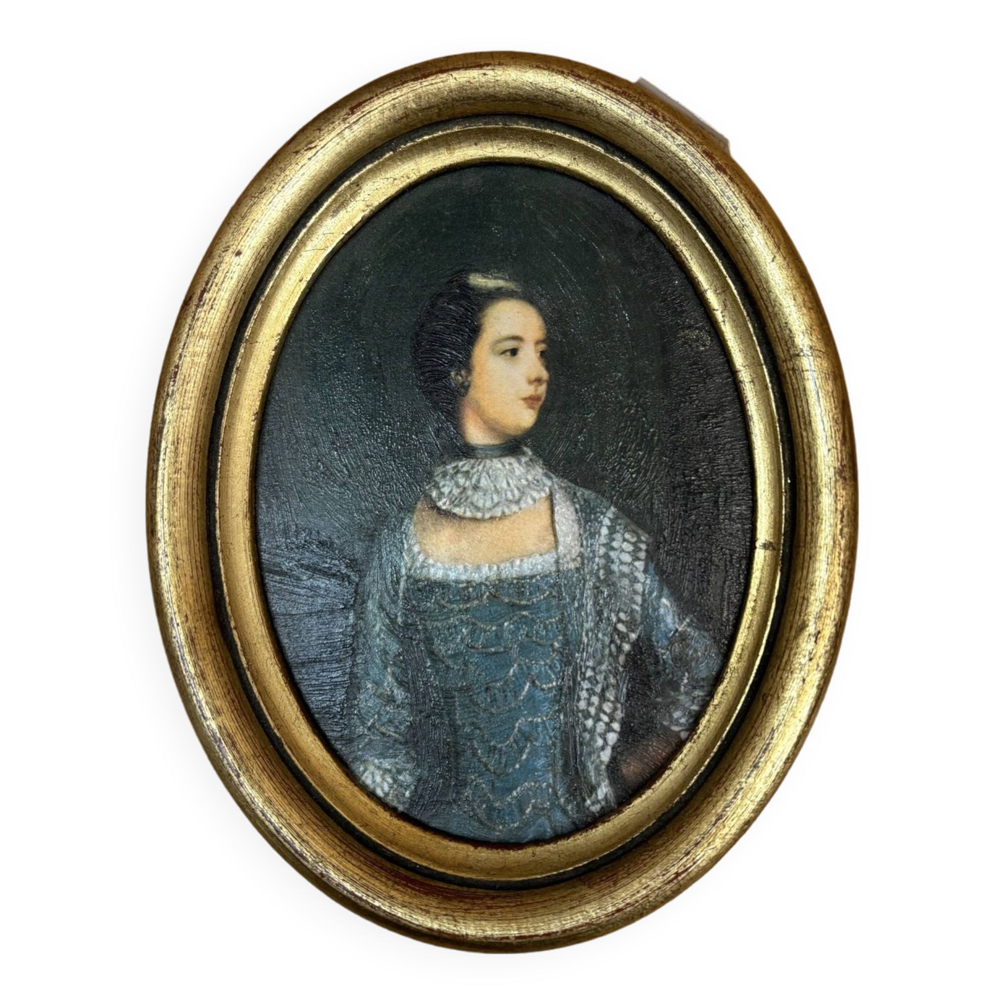 Small woman portrait frame