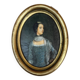 Small woman portrait frame