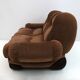 Space Age Italian Velvet Modular Sofa, 1970s