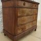 Antique chest of drawers with 4 drawers of Epoque Louis Philippe in solid walnut wood and walnut veneer - Totalme