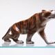 Tiger, Royal Dux, 1960s, Czechoslovakia