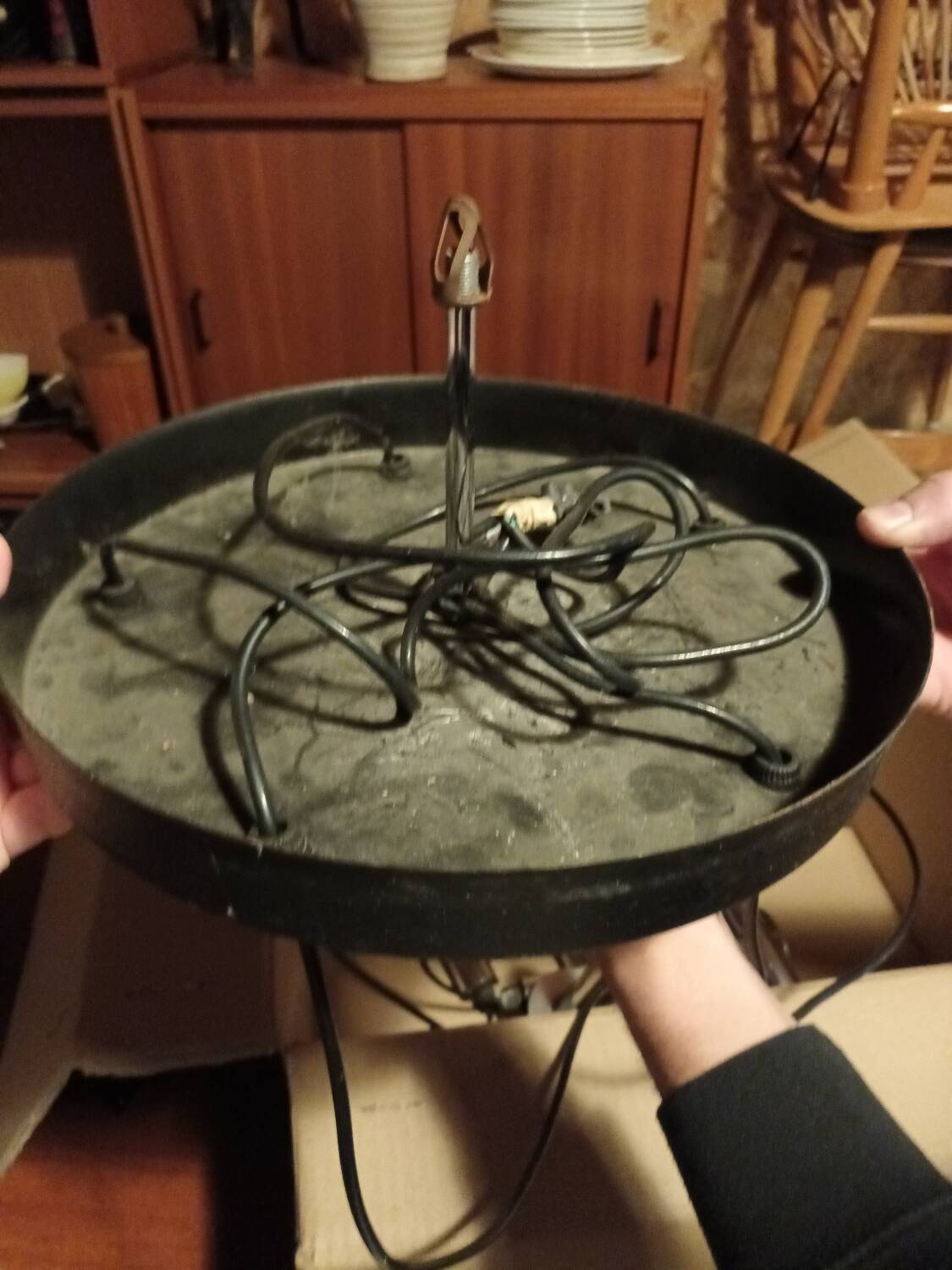 Vintage 1970s Raak chandelier