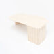 Vintage Italian Travertine Coffee Table
