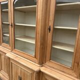 Double-body bookcase