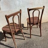Duo de chaises bistrot à épingle