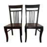 Lot de deux chaises
