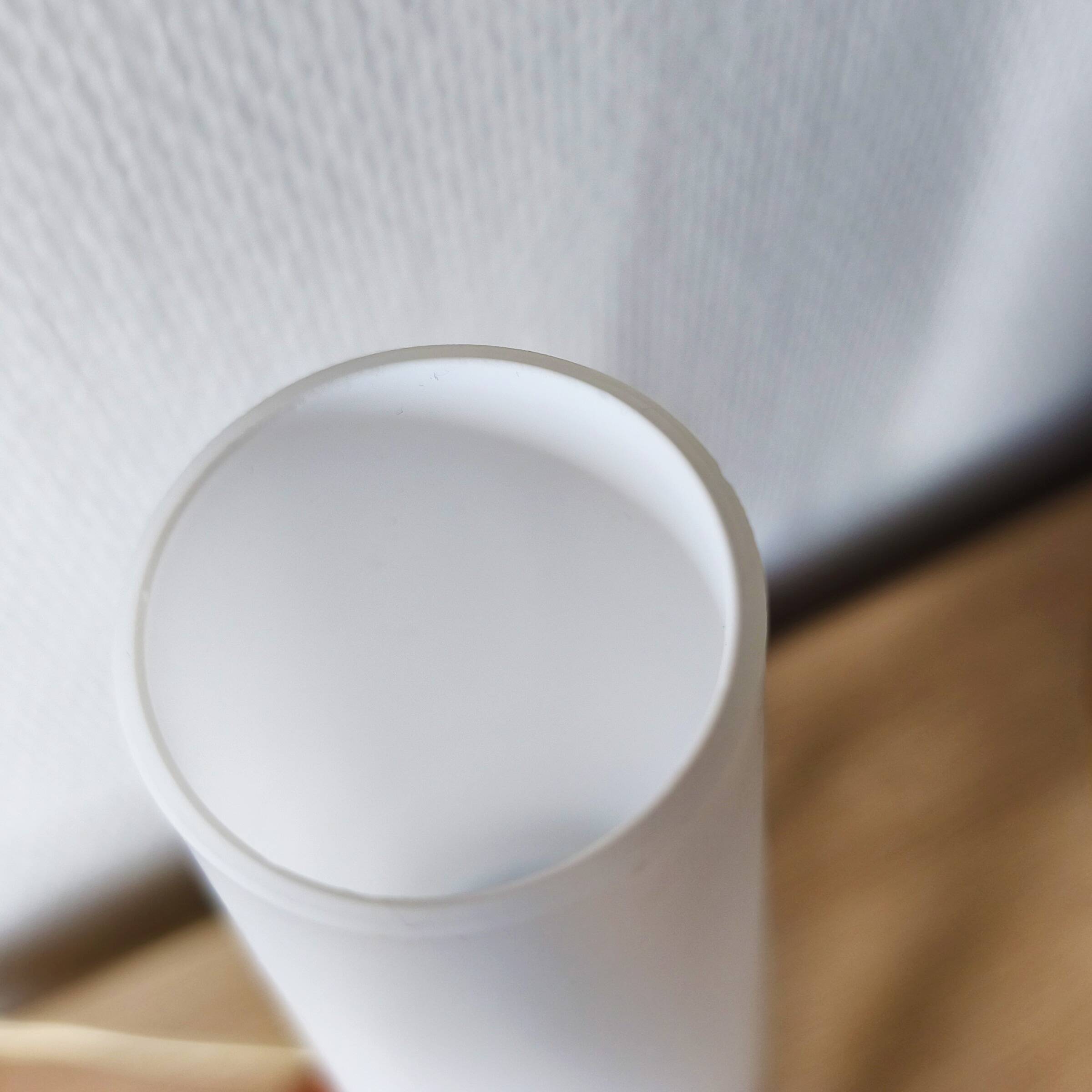 Rocket lamp, teak and opaline, 1950s