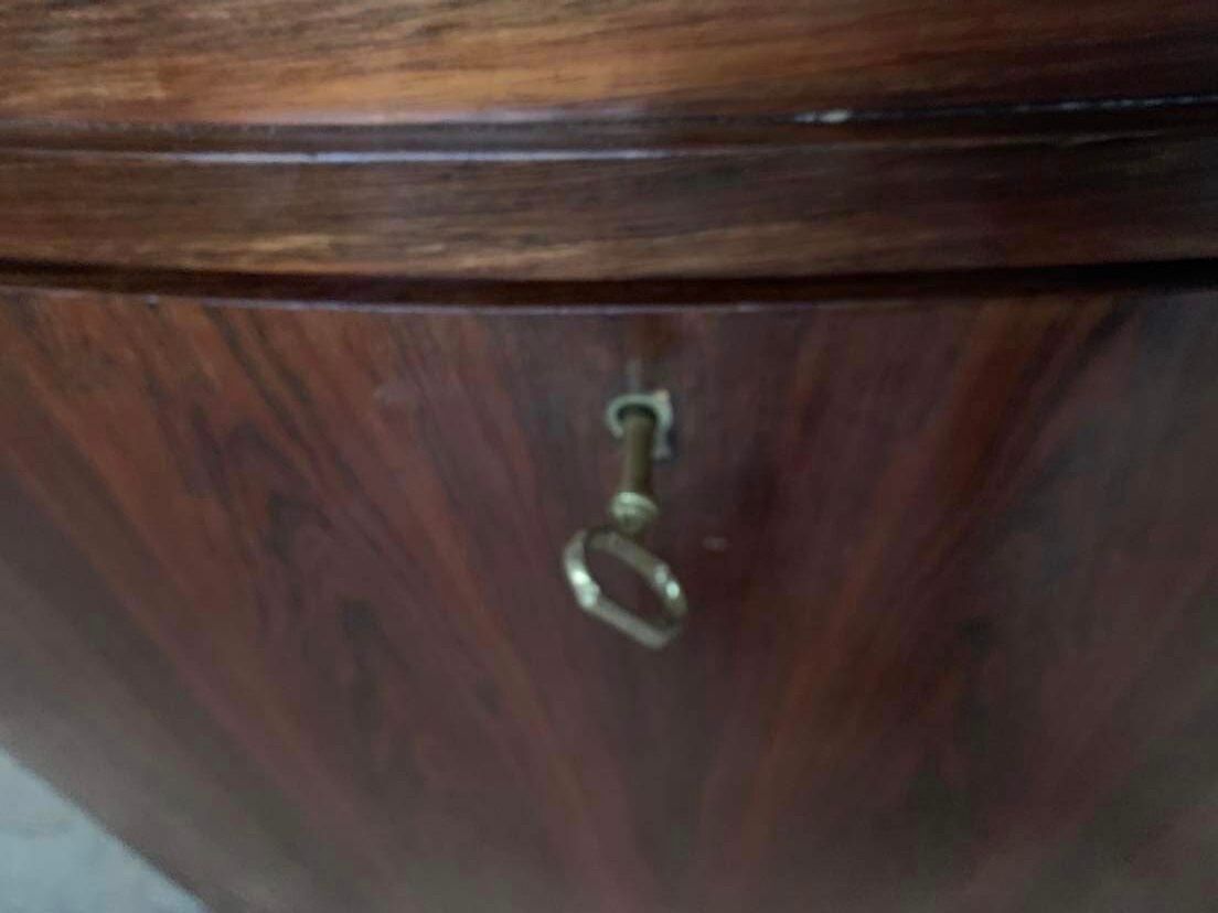 Bureau secrétaire art déco en palissandre