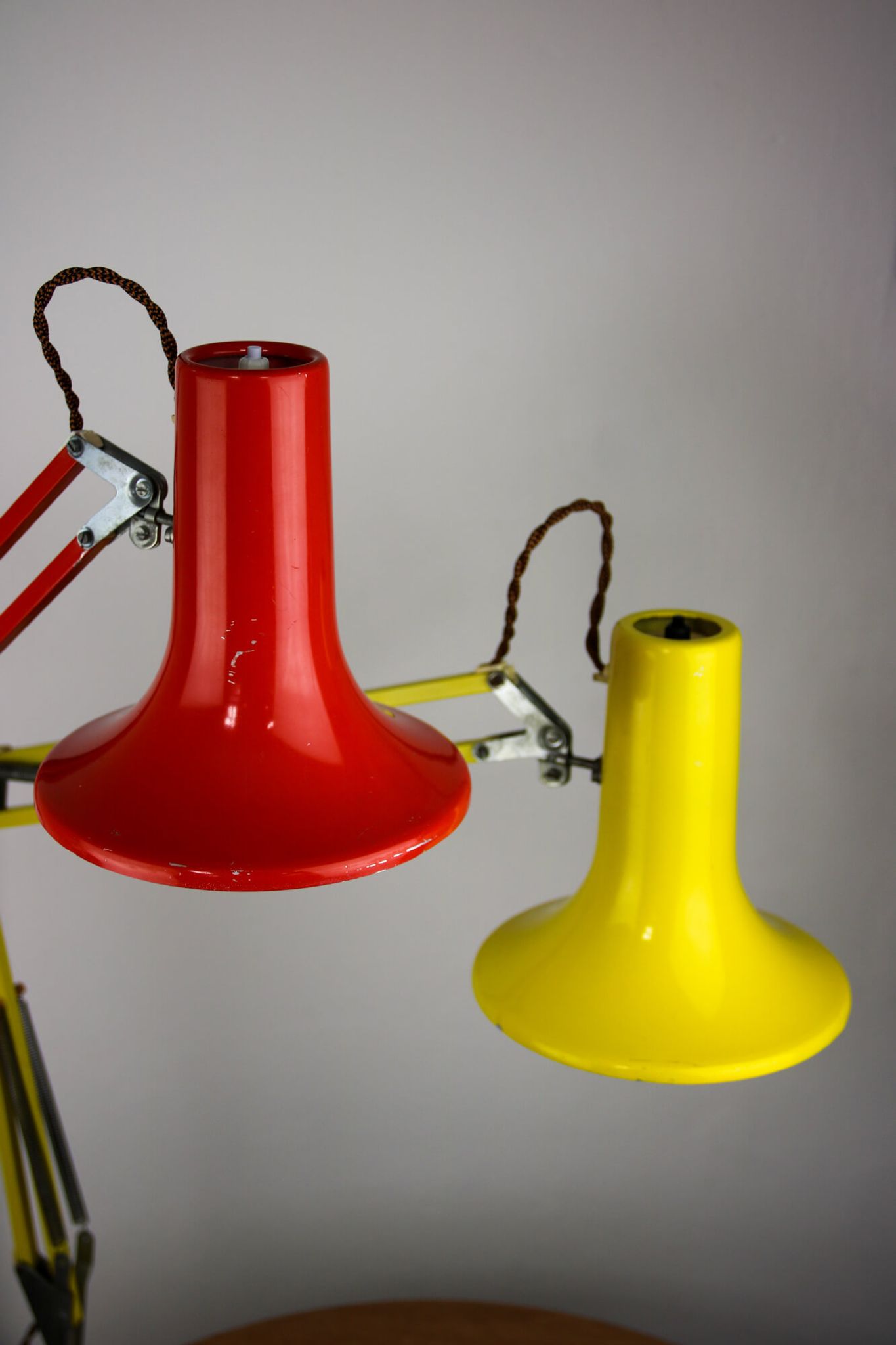 Yellow Adjustable Achitect Table Lamp by Sijaj, 1970s