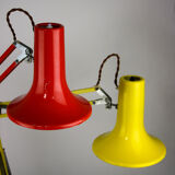 Yellow Adjustable Achitect Table Lamp by Sijaj, 1970s