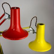 Yellow Adjustable Achitect Table Lamp by Sijaj, 1970s