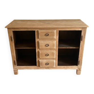 Buffet vaisselier bois brut