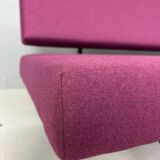 Gijs Van Der Sluis Eggplant colored Sleeper Sofa Daybed & Lounge Chair set