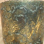 Serious brass pot