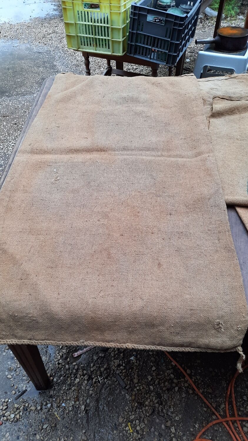 9 potash burlap bag from alsace