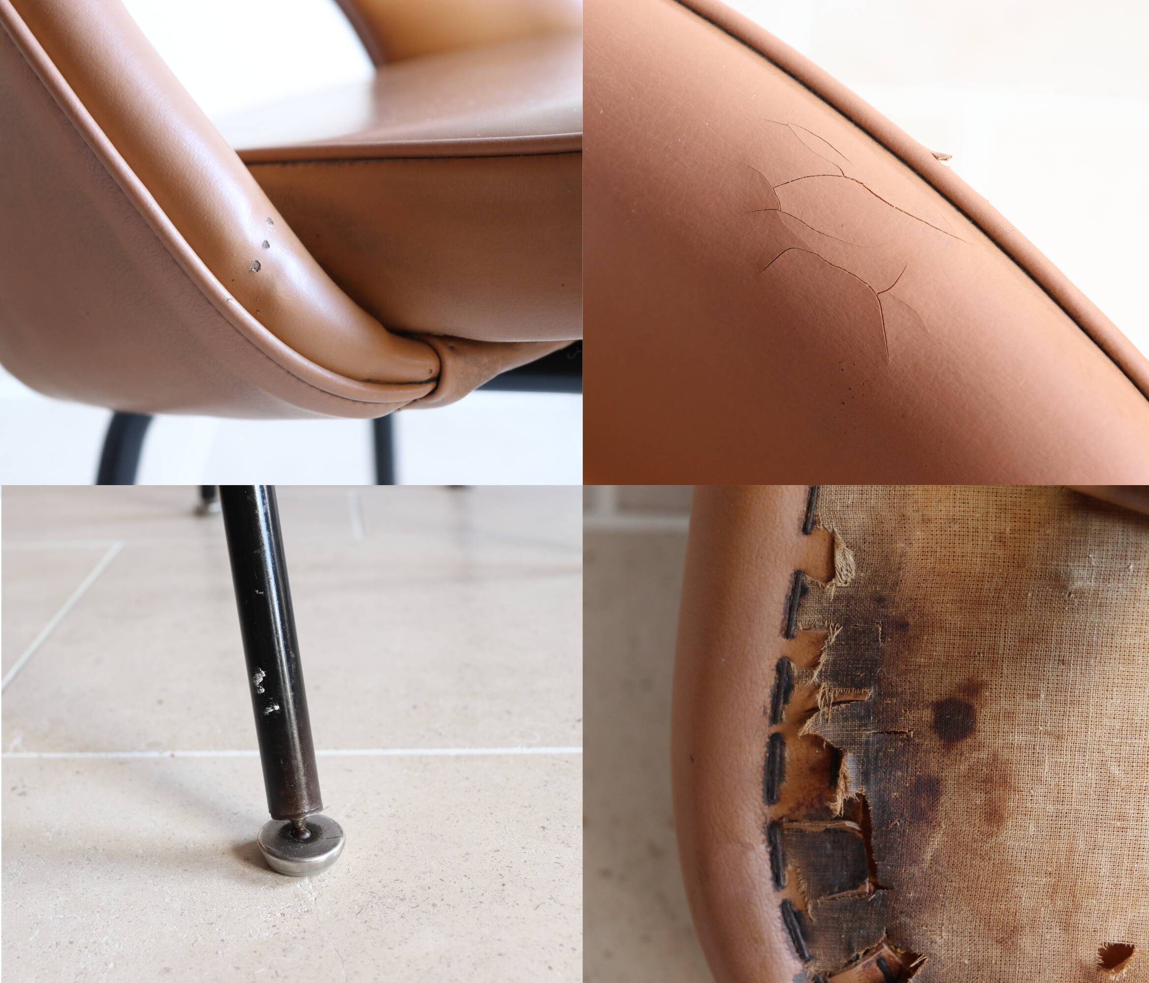 Suite of 4 Conference chairs by Eero Saarinen for Knoll of the 50s