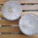 Set of 2 ceiling lights with a small bubble effect (L-0231)