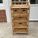 Vintage rattan chiffonier