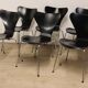 Series 7 Chairs Arne Jacobsen edition Fritz Hansen, 1965