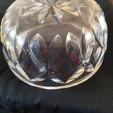 Coupe saladier en cristal massif taille main Saint Louis