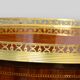 Pair of Bedside Tables / Salon in Marquetry Transition Style Louis XV/Louis XVI