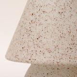 Vintage glass mushroom or champignon lamps 1960 germany.