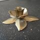 Brass candle holder