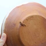 Handmade plate with moon and sun in Romania