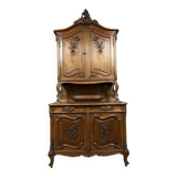 Louis XV two-body walnut sideboard circa 1850