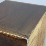 1950s Tambour Office Wooden Cabinet