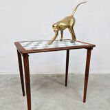 Vintage design danish tile side table coffee table