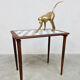 Vintage design danish tile side table coffee table