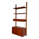 Danish wall shelf with one bay